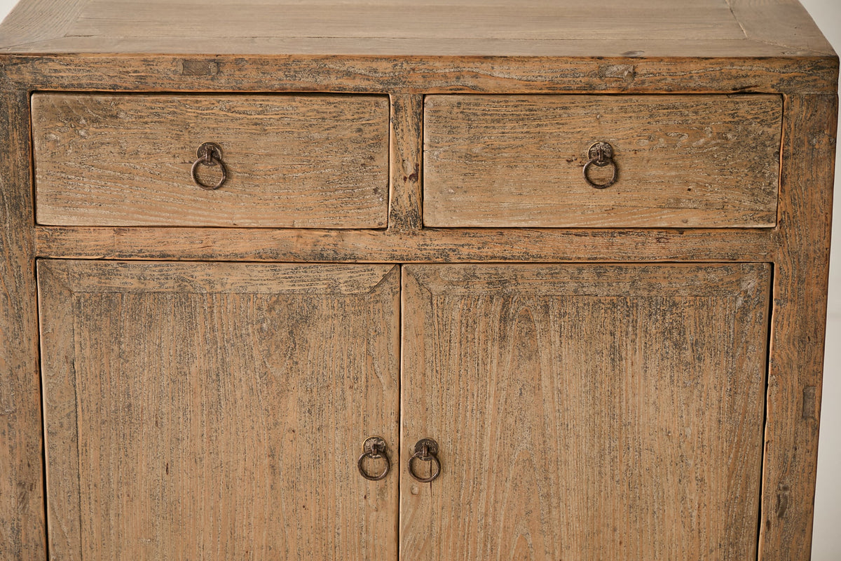 Vintage 2-Door Elm Sideboard AH.131 - Circa 1925
