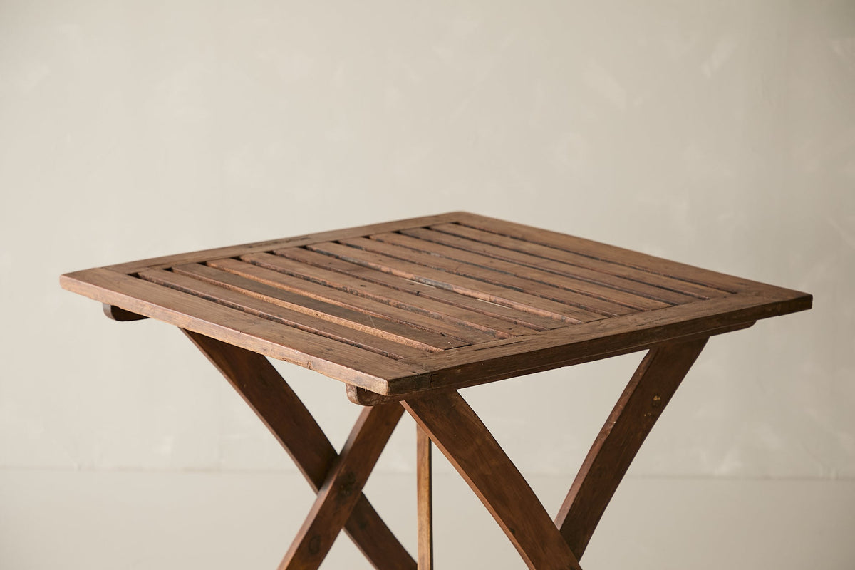 Goleta Teak Folding Table - 30"
