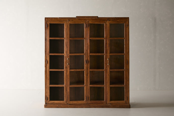 Vintage Teak and Glass Cabinet