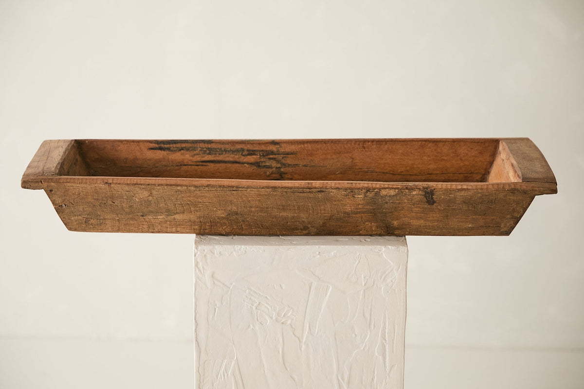 Vintage Acacia Tray