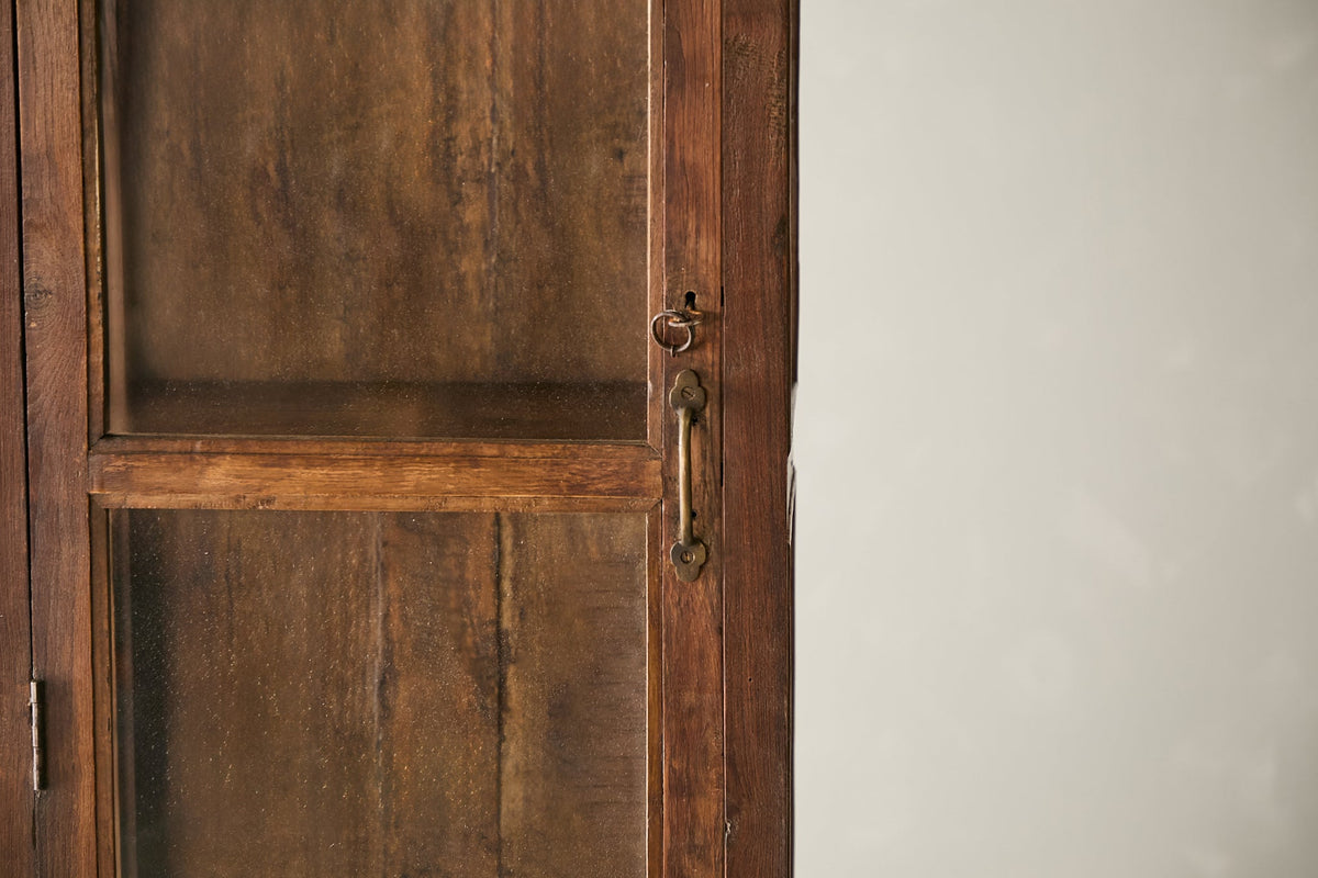 Vintage Teak and Glass Showcase Cabinet T.018