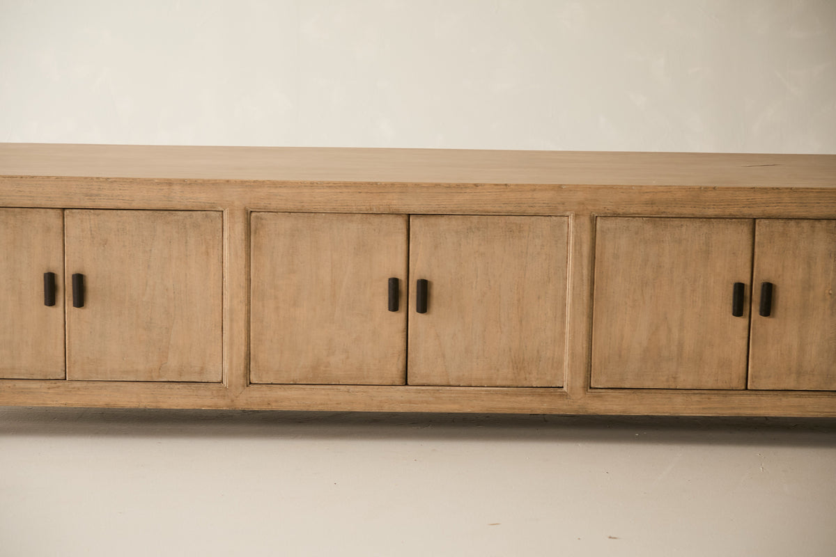 Reclaimed Solid Poplar 6-Door Sideboard No. J91