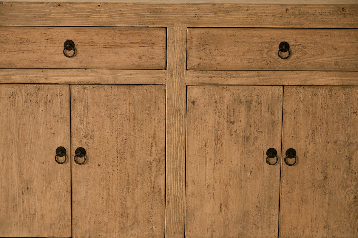 Charlotte 4-Door Sideboard - Natural