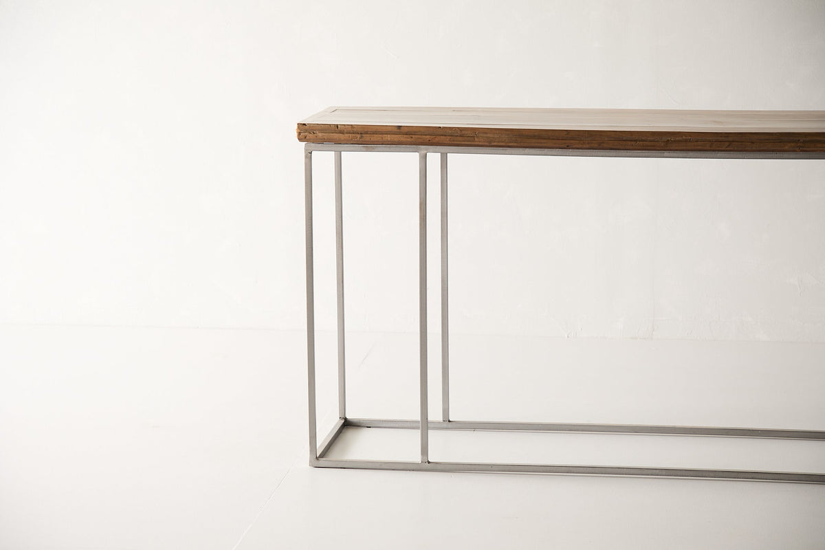 Stilleto Walnut Console