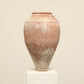 A one-of-a-kind neutral Turkish vintage vase pot without a handle, crafted from terra cotta clay, this piece showcases timeless quality and antique craftsmanship, adding a unique touch of history to your space