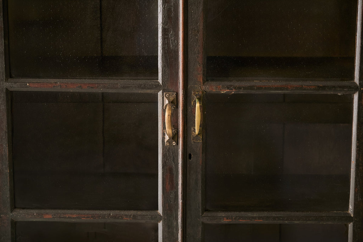 Vintage Teak and Glass Cabinet T.016