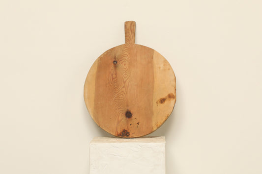 Vintage Bread Board II elevate your home with a 16x1x21 vintage wood round bread board—rustic charm, rich patina, and timeless decor perfect for walls, shelves, or countertops.