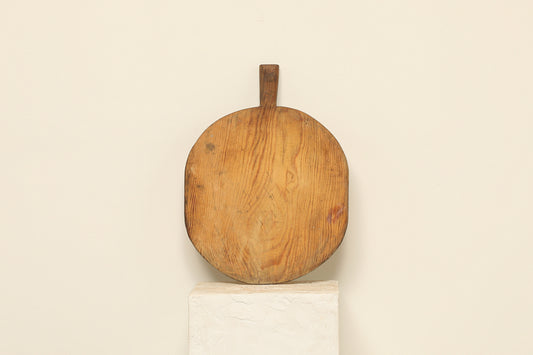 Vintage Bread Board XI elevate your home with a 14x1x20 vintage wood round bread board—rustic charm, rich patina, and timeless decor perfect for walls, shelves, or countertops.