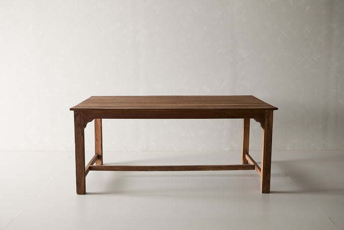Vintage Teak Farmhouse Dining Table