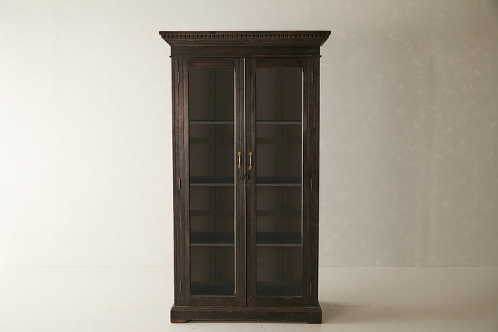 Vintage Teak and Glass Cabinet T.039