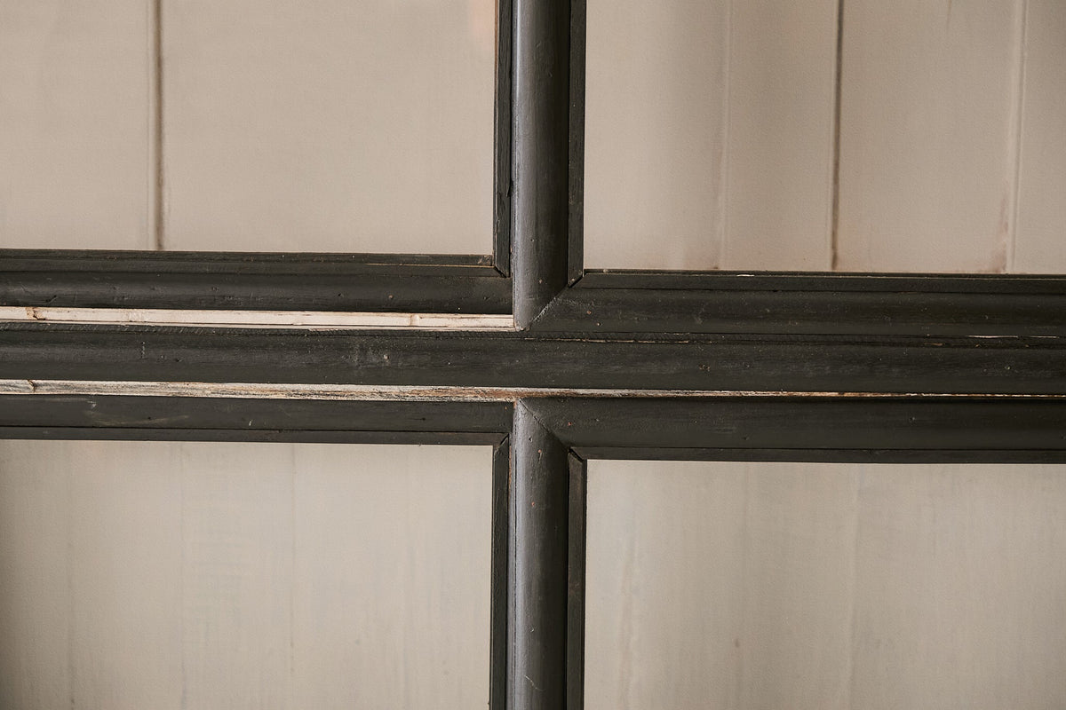 Vintage Teak Cabinet w/ Sliding Glass Doors T.020