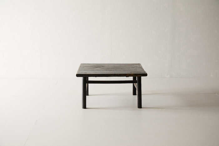 Vintage Black Lacquer Table