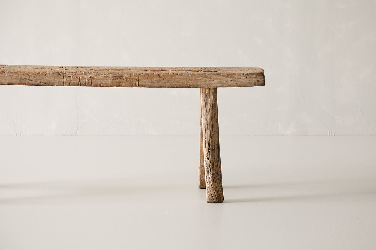 Vintage Elm Bench AE.063 - Circa 1925