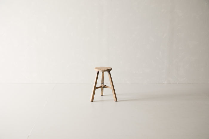 Vintage Elm Stool AE.170 - Circa 1925