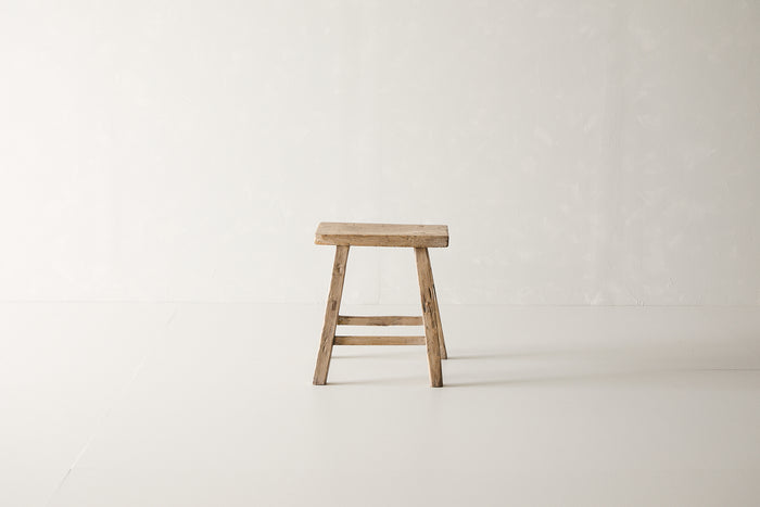 Vintage Elm Stool AE.175 - Circa 1925