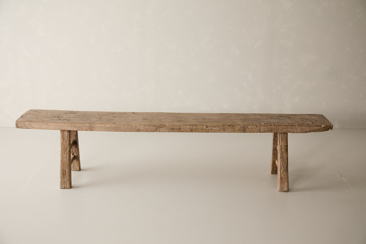 Vintage Poplar Bench - Circa 1955