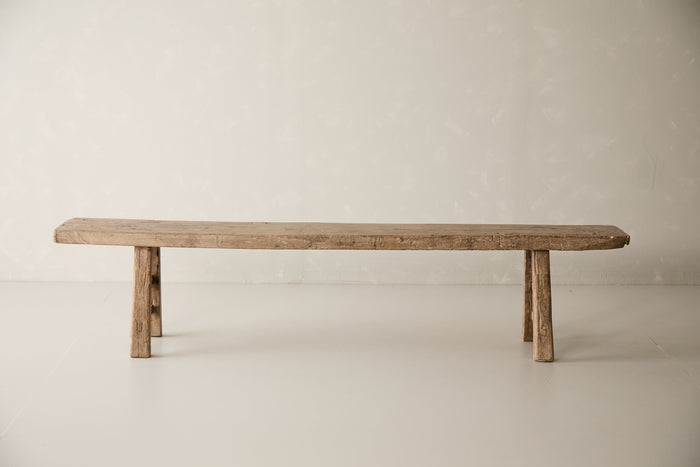 Vintage Poplar Bench - Circa 1955