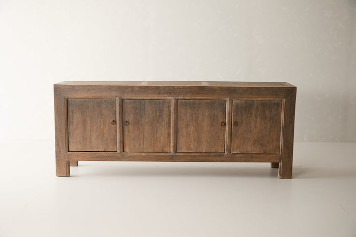 Vintage 4-Door Elm Sideboard AH.123 - Circa 1925