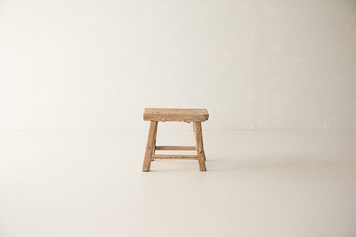 Vintage Elm Stool AH.142 - Circa 1945