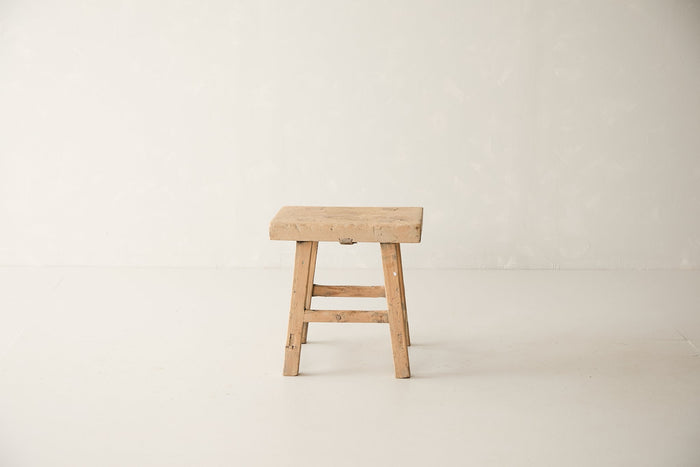 Vintage Elm Stool AH.143 - Circa 1945