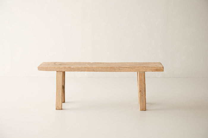 Vintage Elm Bench AH.024 - Circa 1945