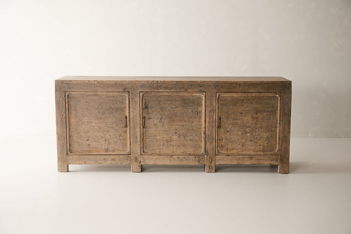 Vintage 3-Door Pine Sideboard AH.114 - Circa 1925
