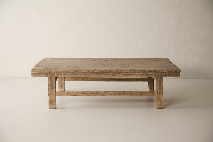 Vintage Poplar Coffee Table - Circa 1925