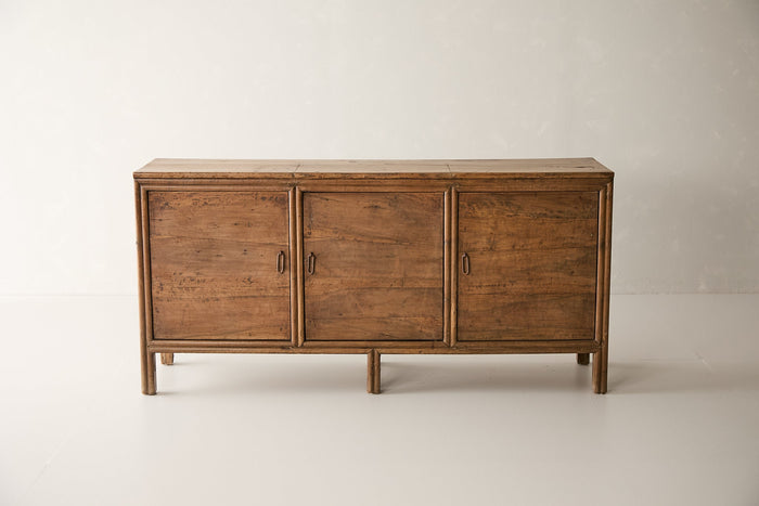 Vintage 3-Door Walnut Sideboard AH.111 - Circa 1905