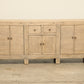 (GAW065) Vintage Poplar Sideboard - Circa 1945 (83x18x36)