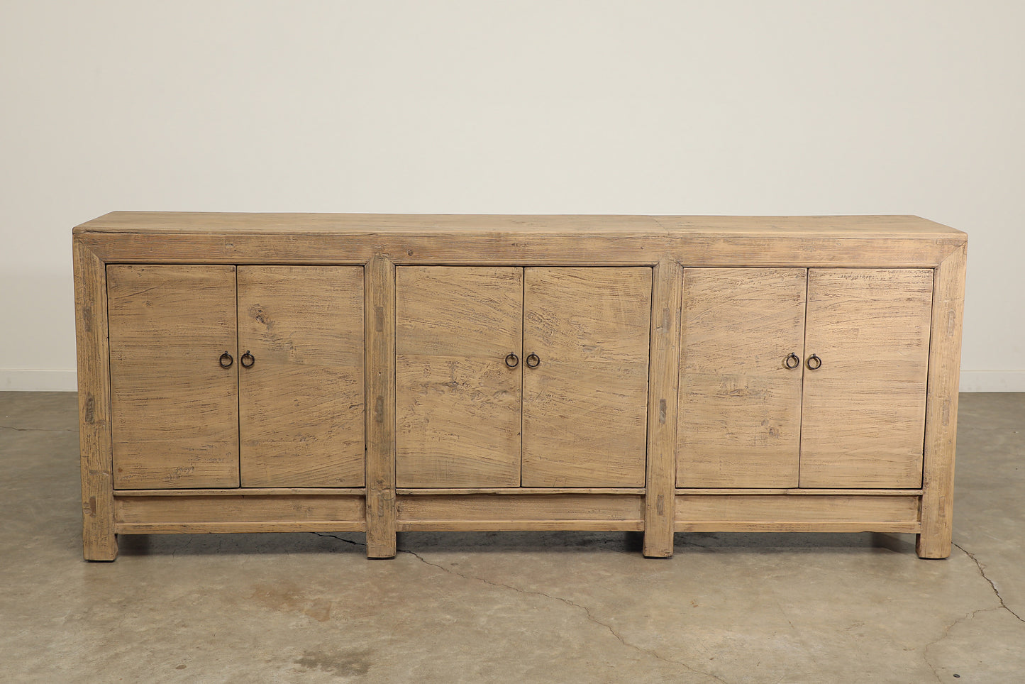 Vintage 6 Door Poplar Sideboard - Circa 1945