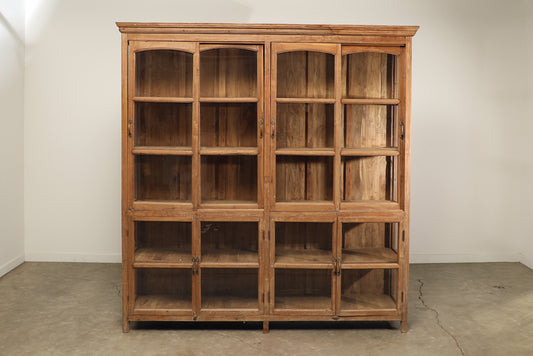 Vintage Teak & Glass Cabinet