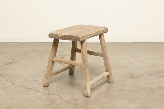 Vintage Elm Stool AC.072 - Circa 1945