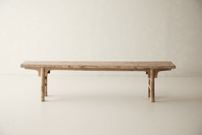 Vintage Elm Bench - Circa 1925 No. M17