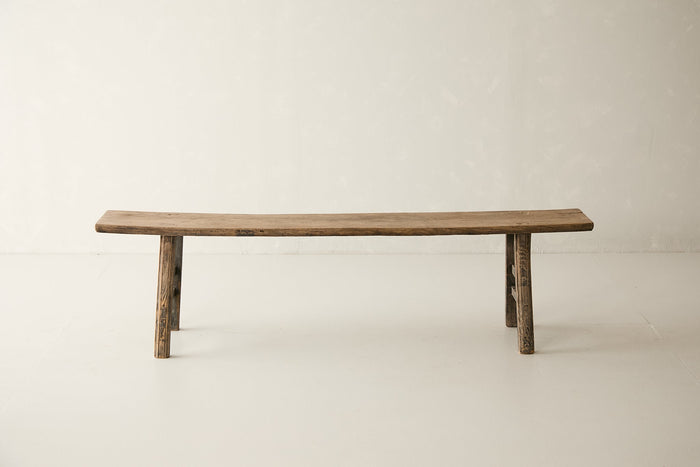 Vintage Elm Bench - Circa 1945 No. M18