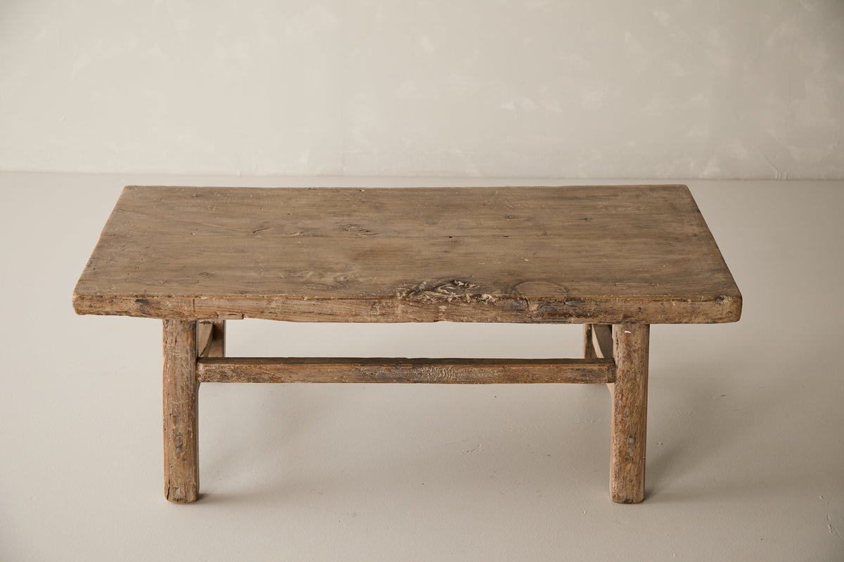 Vintage Poplar Coffee Table - Circa 1955