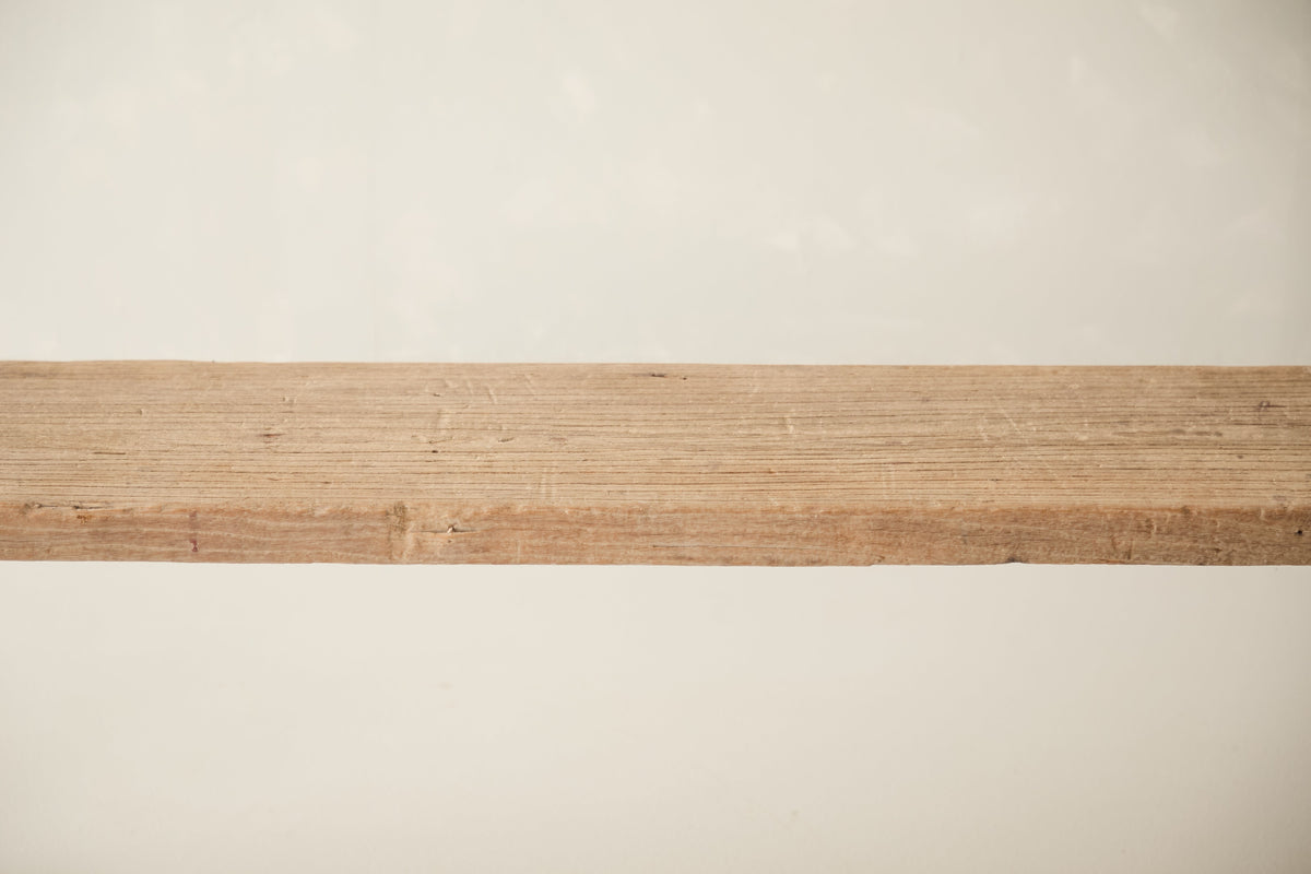 Vintage Solid Elm Bench - Circa 1965 No. J03