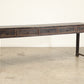 Vintage 4 Drawer Elm Console - Circa 1945