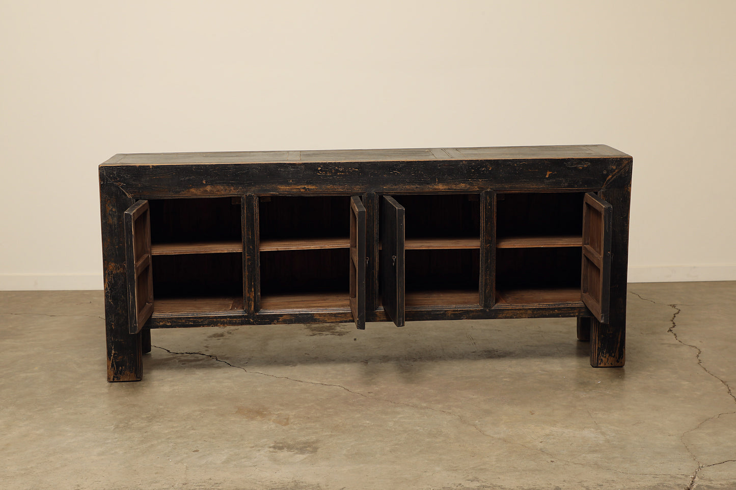 Vintage Elm Sideboard - Circa 1945