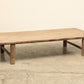 (GAZ058) Vintage Elm Coffee Table - Circa 1945 (89x37x18)