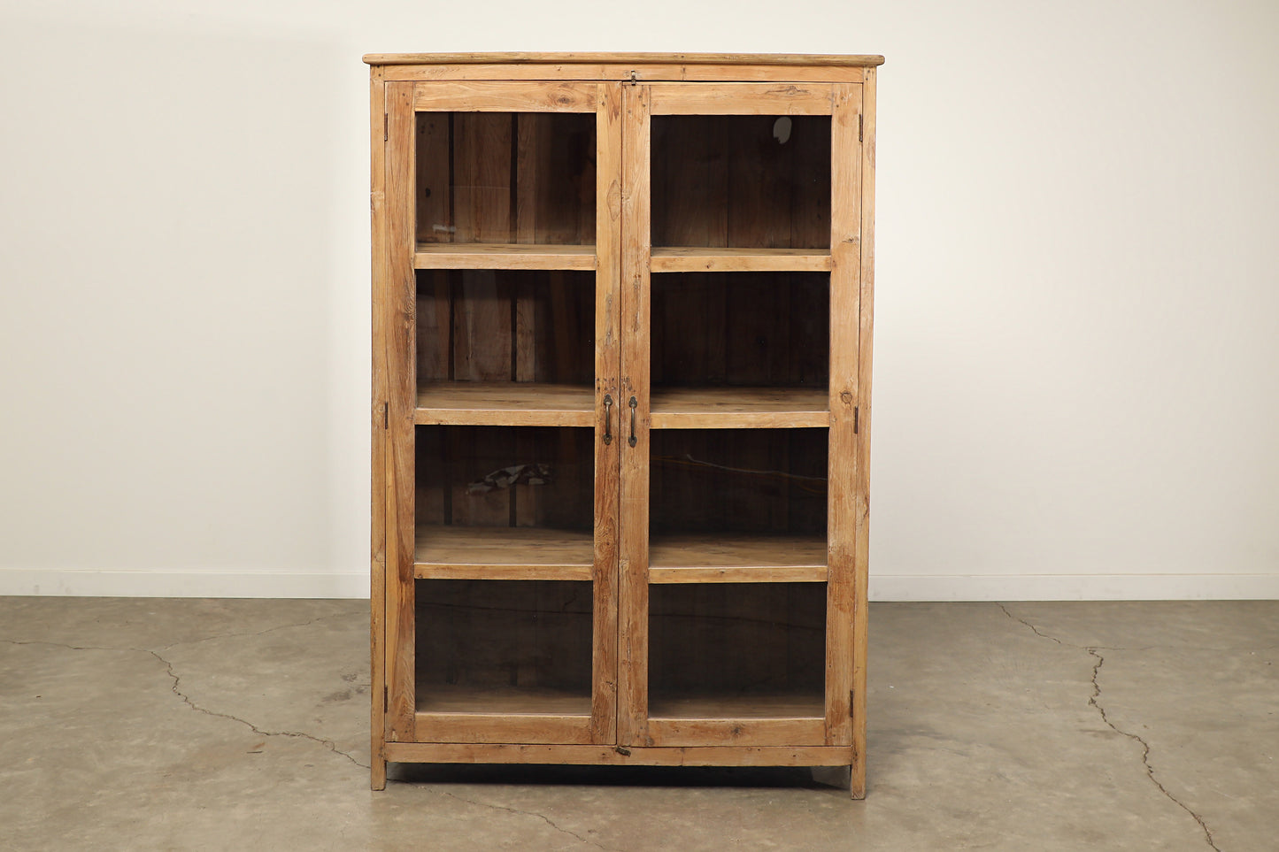 Vintage Teak & Glass Cabinet