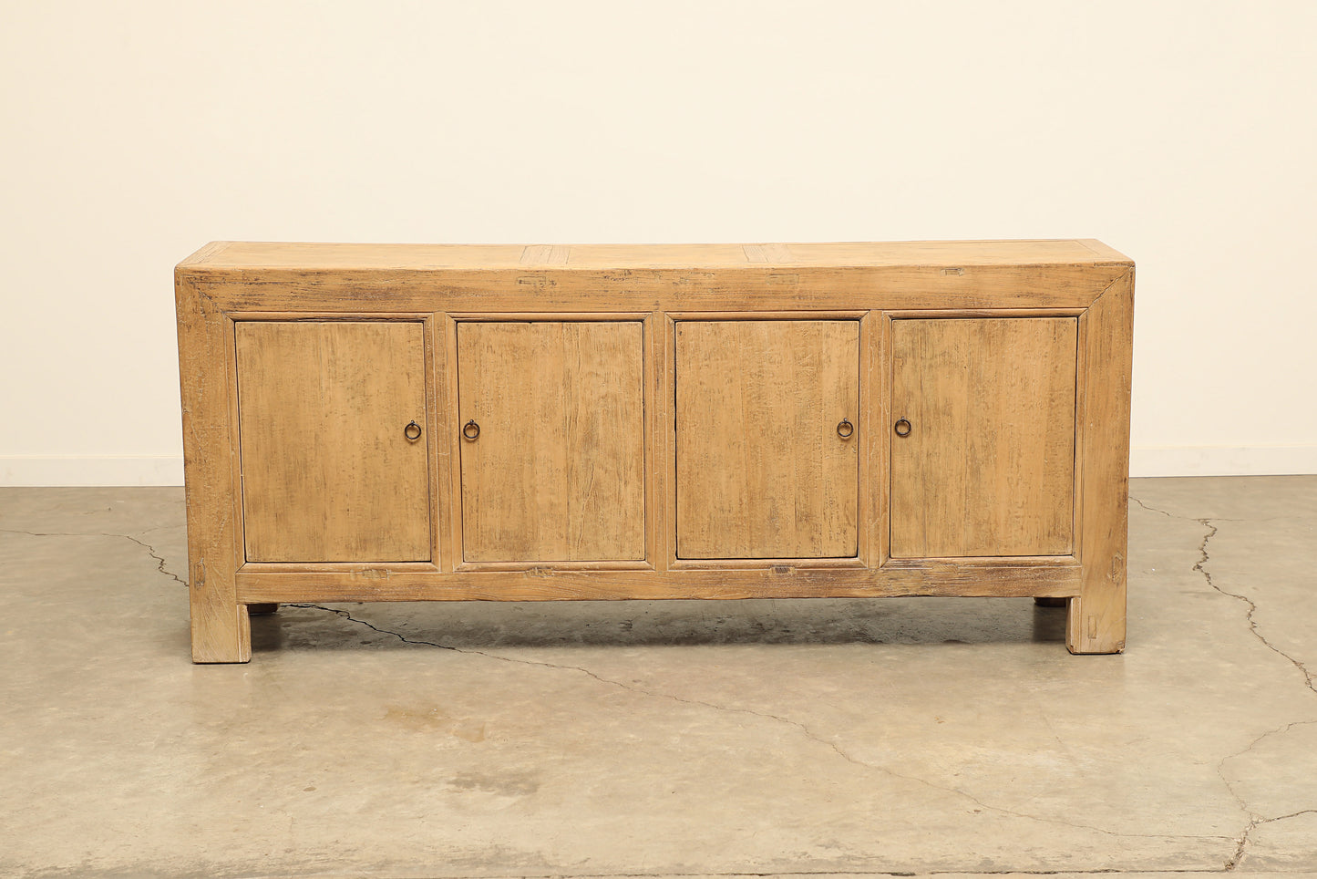 Vintage Elm Sideboard - Circa 1945