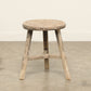 Vintage Elm Stool AC.042 - Circa 1945