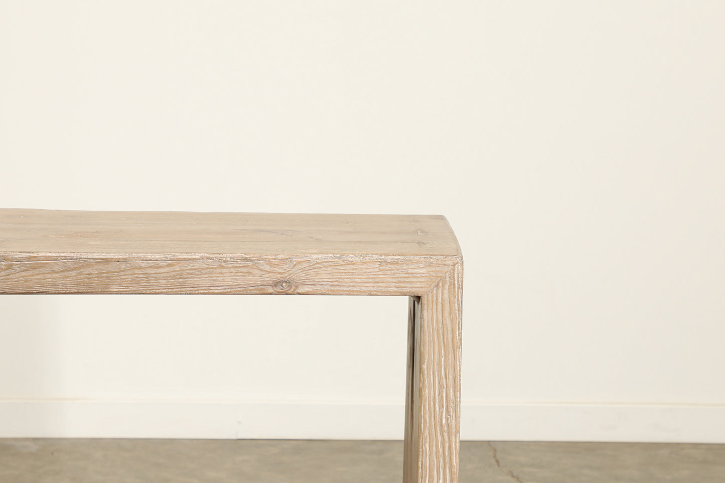 Reclaimed Pine Waterfall Console Table No.26