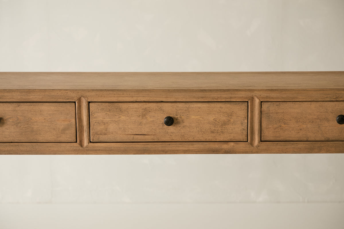 Palmer 3-Drawer Console - Natural