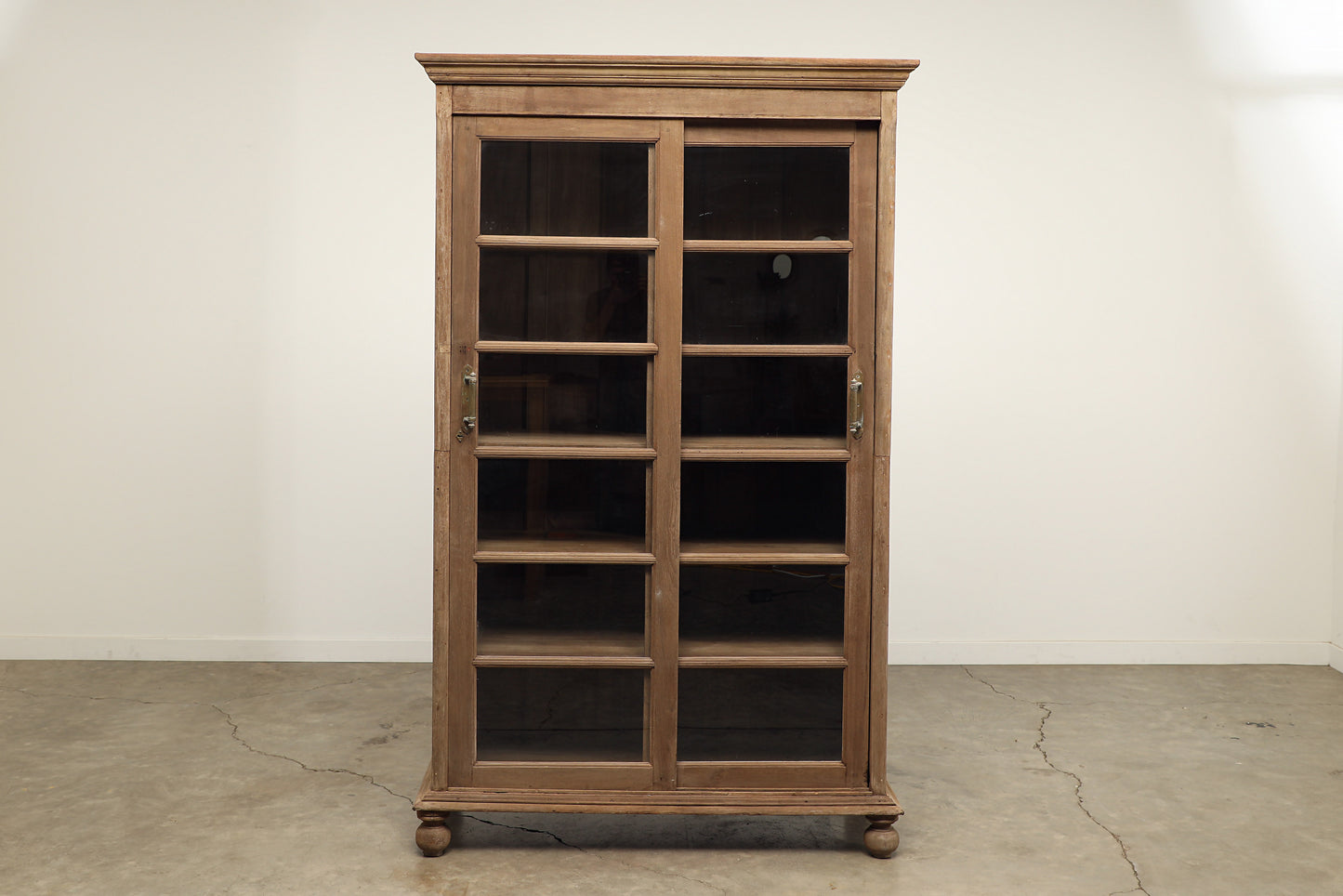 Vintage Teak & Glass Cabinet