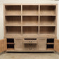 Nobu 2 Part Cabinet - Aged Brown