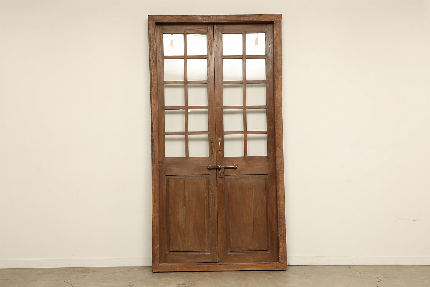 (SCQ033) Vintage Teak Door Set (54x5x102)