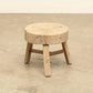 Vintage Elm Side Table - Circa 1945