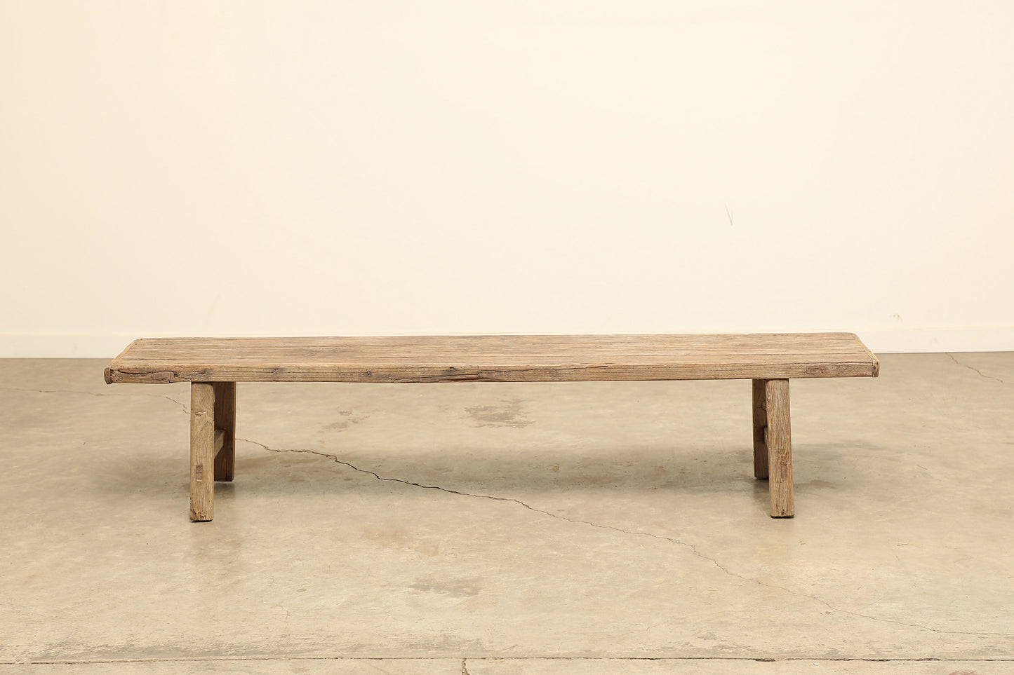 Vintage Elm Bench - Circa 1945