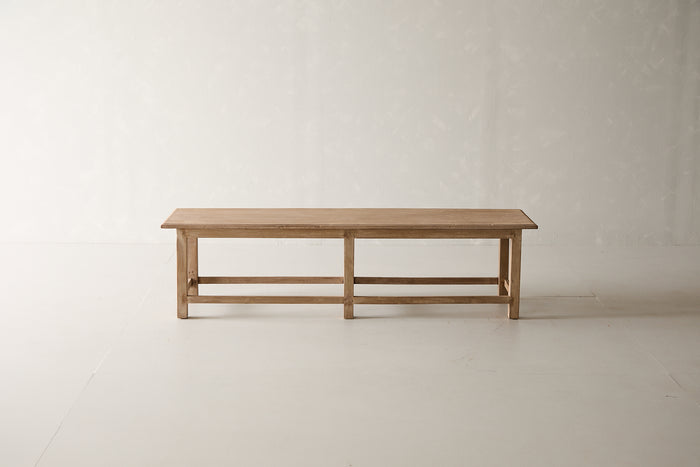 Vintage Teak Flat Bench
